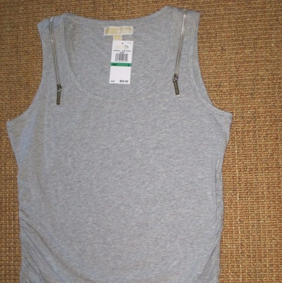 Michael Kohrs Zipper Tank Light Salmon - Picture 4 of 4